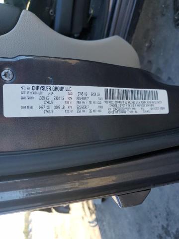 Photo 10 from auction – 2014 DODGE GRAND CARA with VIN 2C4RDGBG2ER275977