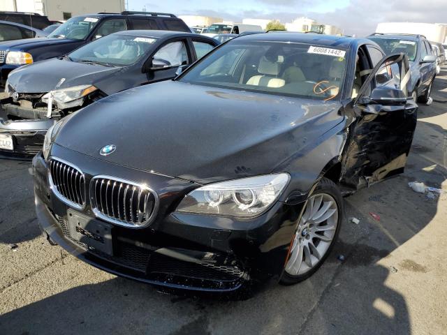BMW 740 LI 2014 with VIN WBAYE4C58ED138336 - Photo from auction