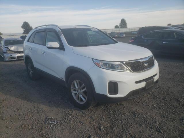KIA SORENTO LX 2014 with VIN 5XYKTDA78EG546095 - Photo from auction