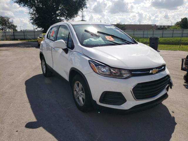 CHEVROLET TRAX LS 2020 with VIN KL7CJKSB5LB092183 - Photo from auction