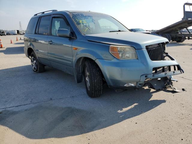 HONDA PILOT EX 2007 with VIN 5FNYF28407B034908 - Photo from auction