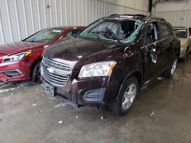 Photo 2 from auction – 2016 CHEVROLET TRAX 1LT with VIN KL7CJLSB1GB539362