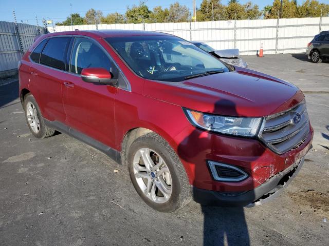 FORD EDGE TITAN 2017 with VIN 2FMPK3K98HBB98757 - Photo from auction