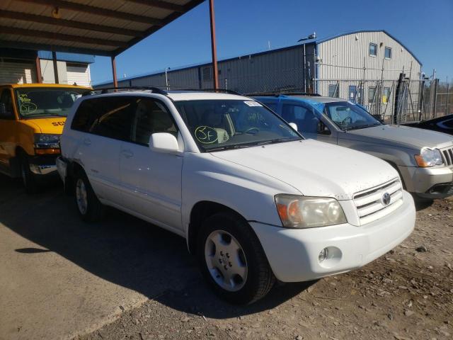 TOYOTA HIGHLANDER 2007 with VIN JTEEP21A970228220 - Photo from auction