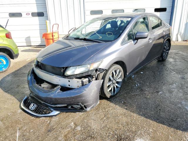Photo 2 from auction – 2015 HONDA CIVIC EXL with VIN 2HGFB2F9XFH538703