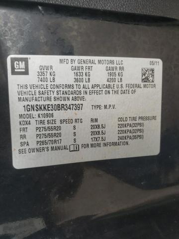 Photo 10 from auction – 2011 CHEVROLET SUBURBAN K with VIN 1GNSKKE30BR347397