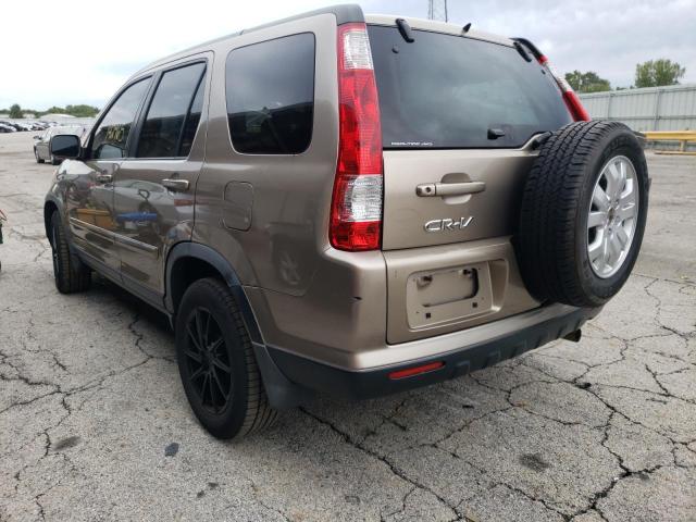 Photo 3 from auction – 2006 HONDA CR-V SE with VIN JHLRD78906C047689
