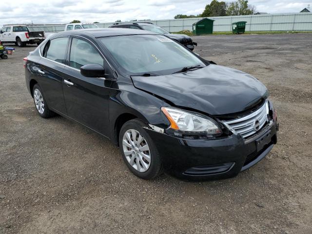 NISSAN SENTRA S 2015 with VIN 3N1AB7AP2FY357166 - Photo from auction