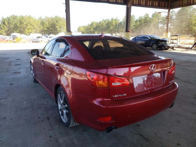 Photo 3 from auction – 2008 LEXUS IS 250 with VIN JTHBK262785053072
