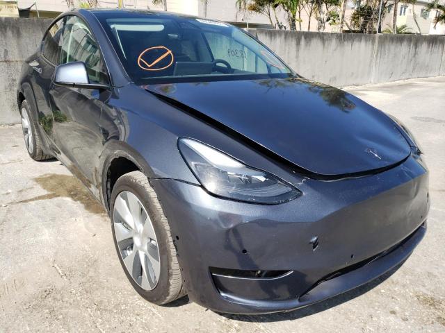 TESLA MODEL Y 2021 with VIN 5YJYGDED2MF113926 - Photo from auction