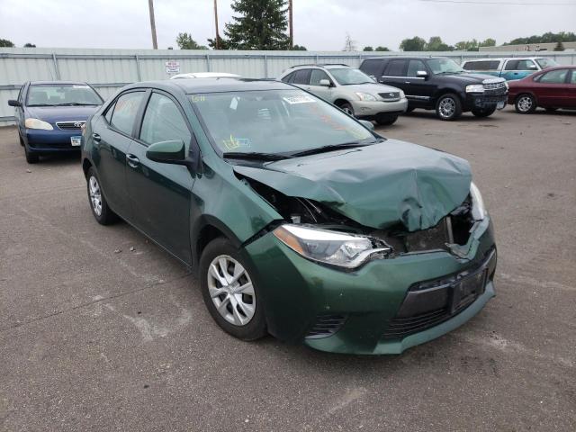 TOYOTA COROLLA EC 2015 with VIN 2T1BPRHEXFC233990 - Photo from auction