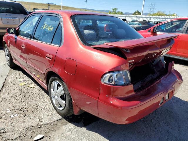 Photo 3 from auction – 2001 TOYOTA COROLLA CE with VIN 1NXBR12E61Z554419