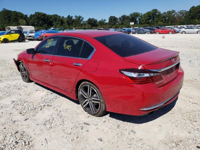 Photo 3 from auction – 2016 HONDA ACCORD SPO with VIN 1HGCR2F55GA033129