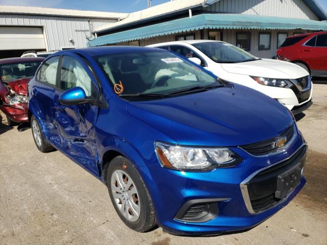 CHEVROLET SONIC LS 2017 with VIN 1G1JB5SH9H4133433 - Photo from auction