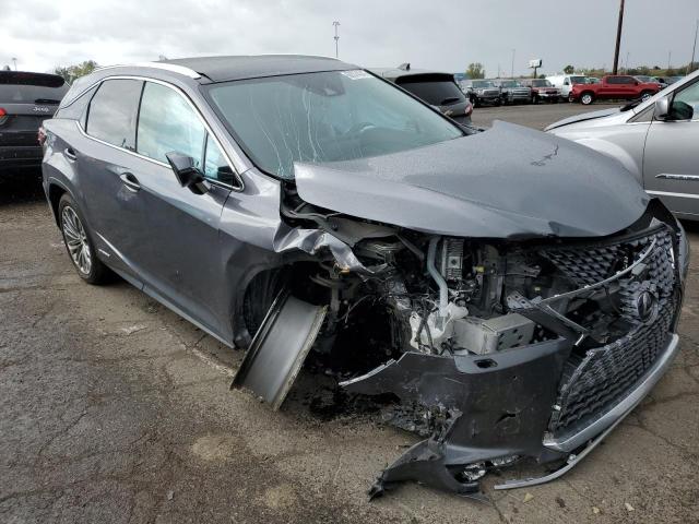 LEXUS RX 450H 2022 with VIN 2T2JGMDA2NC077908 - Photo from auction