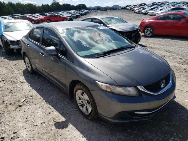 Photo 1 from auction – 2013 HONDA CIVIC LX with VIN 2HGFB2F51DH501730