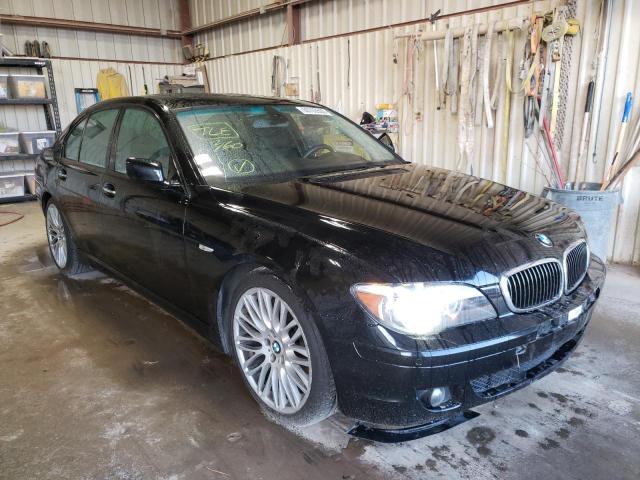 BMW 750I 2008 with VIN WBAHL83588DT12178 - Photo from auction
