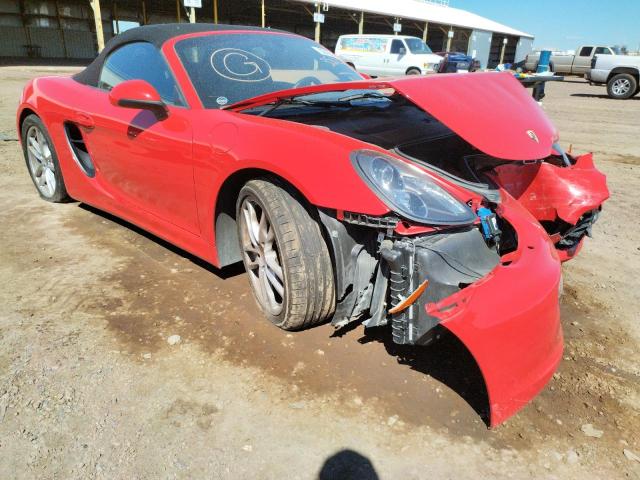 PORSCHE BOXSTER S 2014 with VIN WP0CB2A89ES140955 - Photo from auction