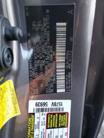 Photo 10 from auction – 2012 TOYOTA SIENNA LE with VIN 5TDKK3DC2CS252083