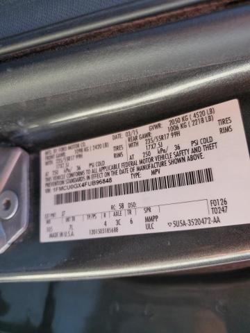 Photo 10 from auction – 2015 FORD ESCAPE SE with VIN 1FMCU0GX4FUB96848