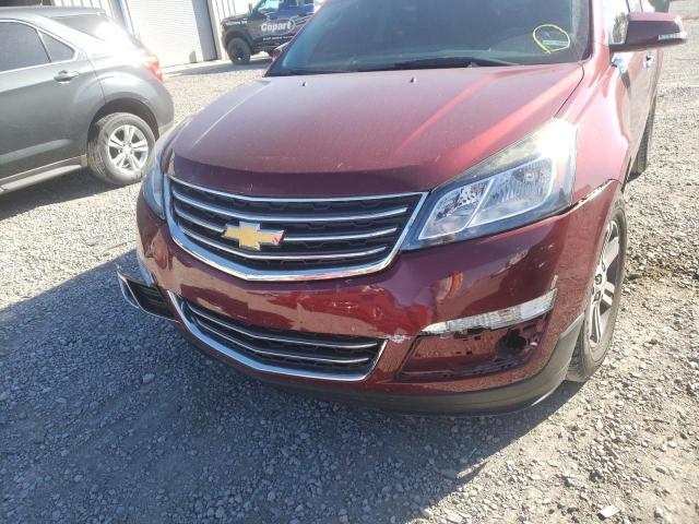 Photo 9 from auction – 2017 CHEVROLET TRAVERSE L with VIN 1GNKRGKD4HJ212632