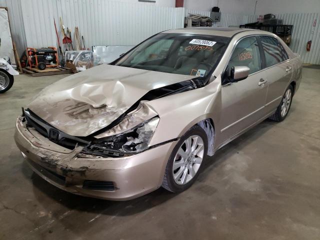 Photo 2 from auction – 2007 HONDA ACCORD EX with VIN 1HGCM66577A007895