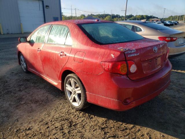 Photo 3 from auction – 2009 TOYOTA COROLLA XR with VIN 2T1BE40E29C010707