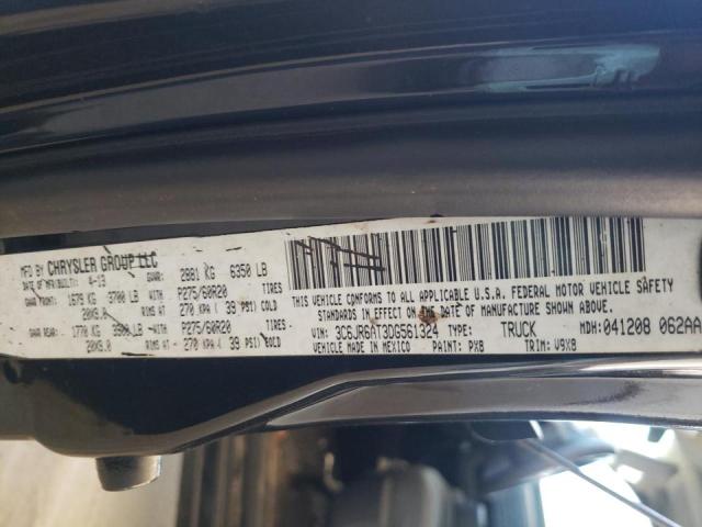 Zdjęcie 10 z aukcji – 2013 RAM 1500 z VIN 3C6JR6AT3DG561324