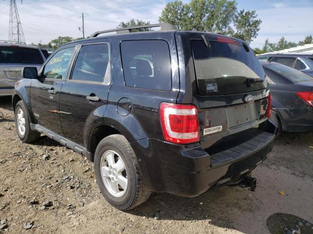 Photo 3 from auction – 2008 FORD ESCAPE XLT with VIN 1FMCU03Z08KA39128