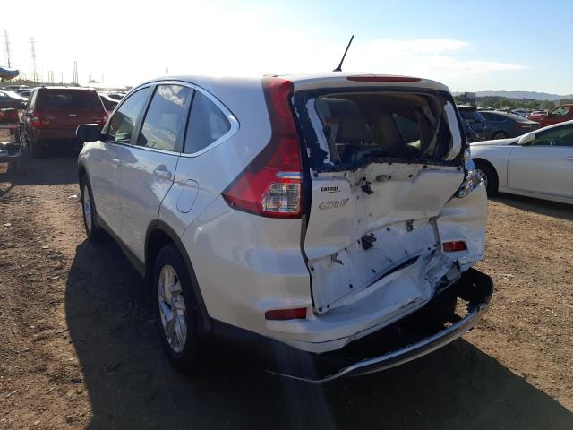 Photo 3 from auction – 2016 HONDA CR-V EX with VIN 5J6RM3H54GL023328