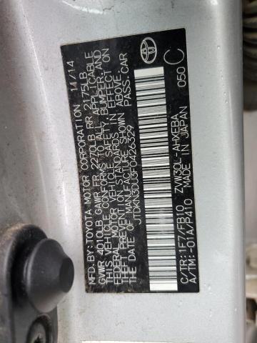 Photo 10 from auction – 2015 TOYOTA PRIUS with VIN JTDKN3DU3F0426329