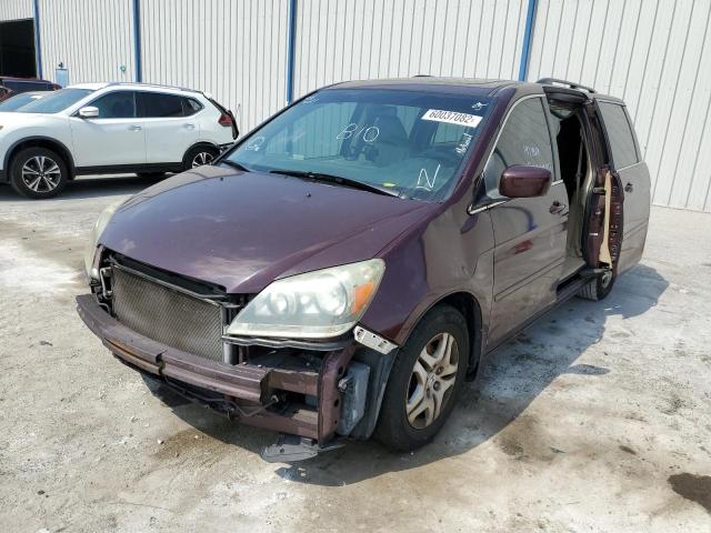 Photo 2 from auction – 2007 HONDA ODYSSEY EX with VIN 5FNRL38717B422713