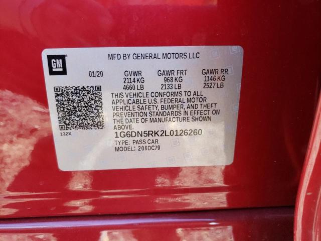 Photo 10 from auction – 2020 CADILLAC CT5 PREMIU with VIN 1G6DN5RK2L0126260