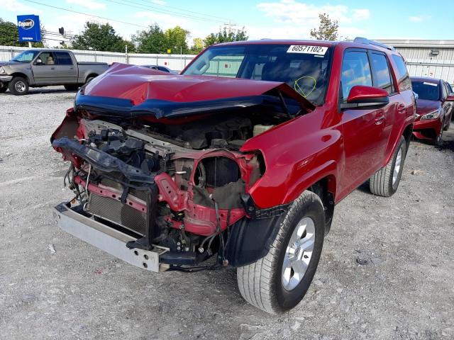 Photo 2 from auction – 2016 TOYOTA 4RUNNER SR with VIN JTEBU5JR0G5285167