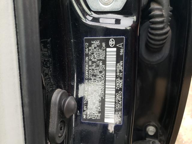Photo 10 from auction – 2012 TOYOTA PRIUS with VIN JTDKN3DU4C5436124