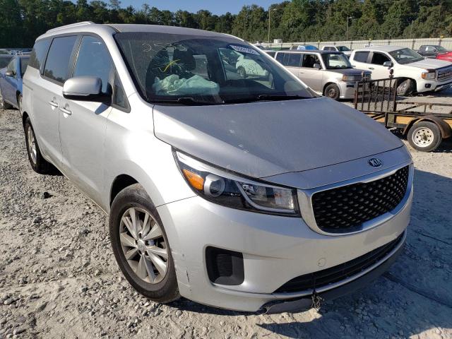 KIA SEDONA LX 2016 with VIN KNDMB5C1XG6192533 - Photo from auction