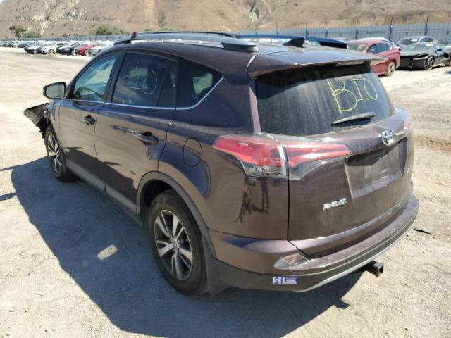 Photo 3 from auction – 2017 TOYOTA RAV4 XLE with VIN 2T3WFREV4HW392618