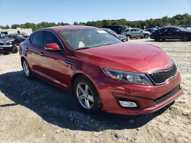 KIA OPTIMA LX 2014 with VIN 5XXGM4A70EG335920 - Photo from auction