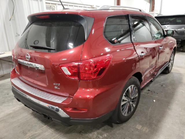 Photo 4 from auction – 2017 NISSAN PATHFINDER with VIN 5N1DR2MM4HC683200