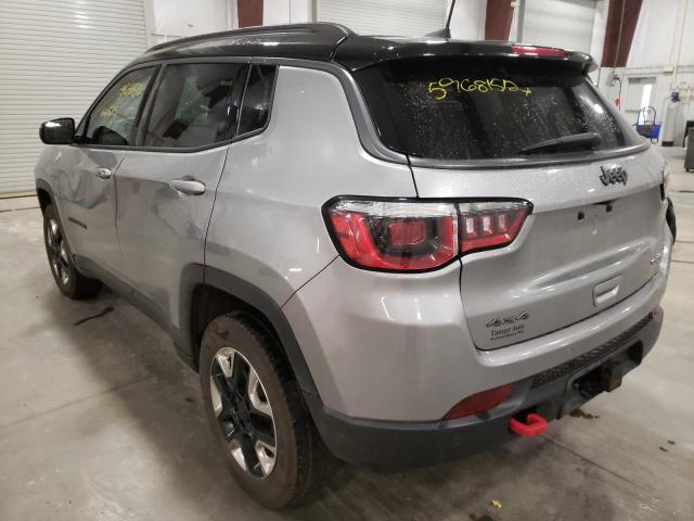 Photo 3 from auction – 2017 JEEP COMPASS TR with VIN 3C4NJDDB0HT659622