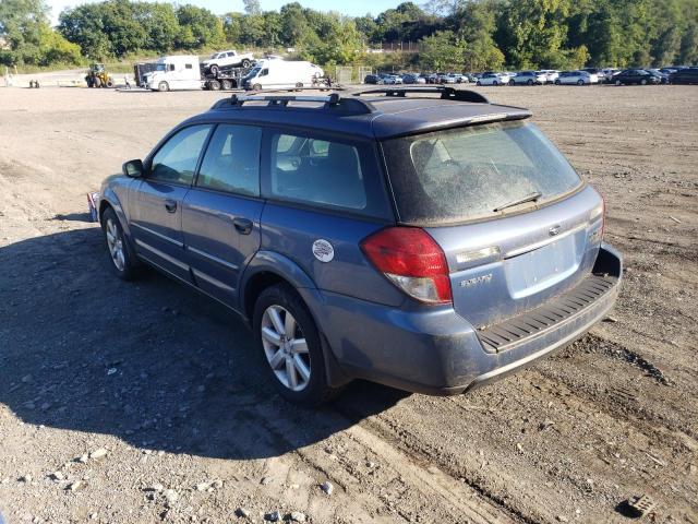 Photo 3 from auction – 2008 SUBARU OUTBACK with VIN 4S4BP61C987360026