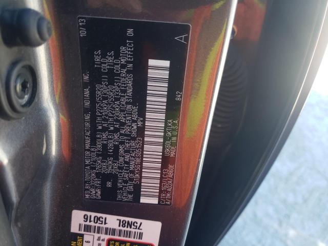 Photo 10 from auction – 2014 TOYOTA SEQUOIA LI with VIN 5TDKY5G18ES051523