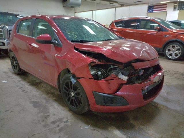CHEVROLET SONIC LT 2014 with VIN 1G1JD6SB4E4128275 - Photo from auction
