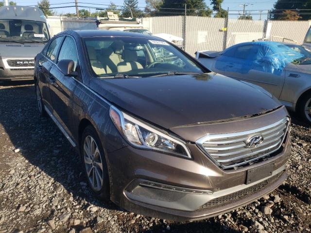 HYUNDAI SONATA SPO 2017 with VIN 5NPE34AF3HH449274 - Photo from auction