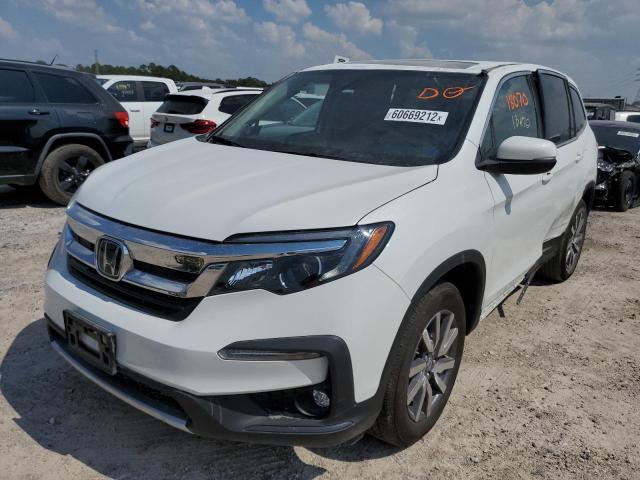 Photo 2 from auction – 2021 HONDA PILOT EXL with VIN 5FNYF5H56MB040198