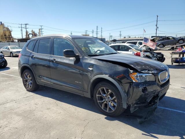 BMW X3 XDRIVE3 2012 with VIN 5UXWX7C50CL975556 - Photo from auction