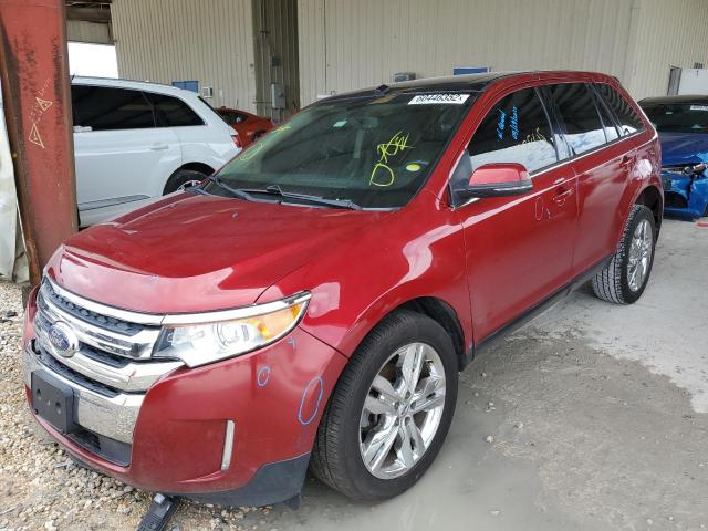 Photo 2 from auction – 2014 FORD EDGE LIMIT with VIN 2FMDK3KC9EBA82767