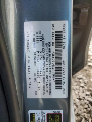 Photo 10 from auction – 2013 MAZDA 3 I with VIN JM1BL1UPXD1809924