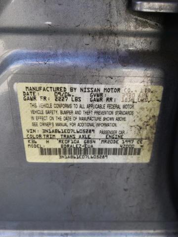 Photo 10 from auction – 2007 NISSAN SENTRA 2.0 with VIN 3N1AB61E07L605289