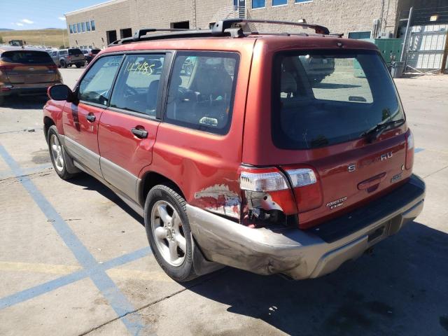 Photo 3 from auction – 2002 SUBARU FORESTER S with VIN JF1SF65502H713103